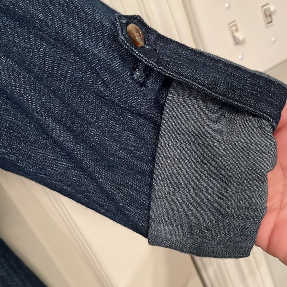 Judy Blue Denim Button Up Dress Size Medium - Picture 4 of 12